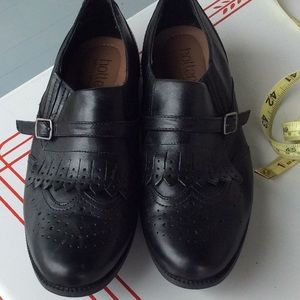 Classic Black loafers worn once!